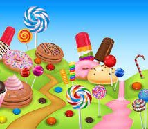 CANDY LAND RAIN & WORLD  HTML5