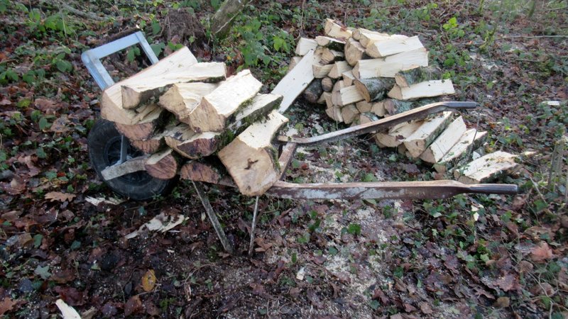 ma brouette faite par mon mari